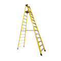 Bauer Ladder 14 ft. Fiberglass Stepladder, 300 lbs. Capacity 35114